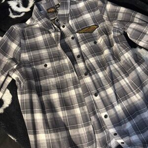 Plaid Gray Shirt